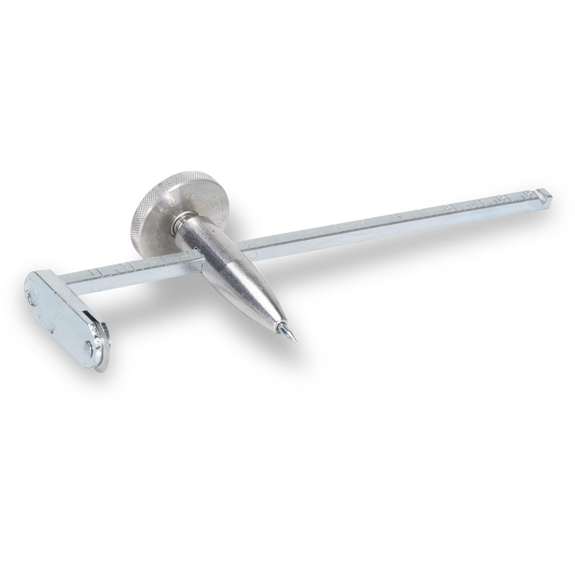 Wal-Board Tools Drywall Circle Cutter — 16in. Max Diameter, Hardened Cutter Wheel, Calibrated Steel Shaft, Model# 008-001